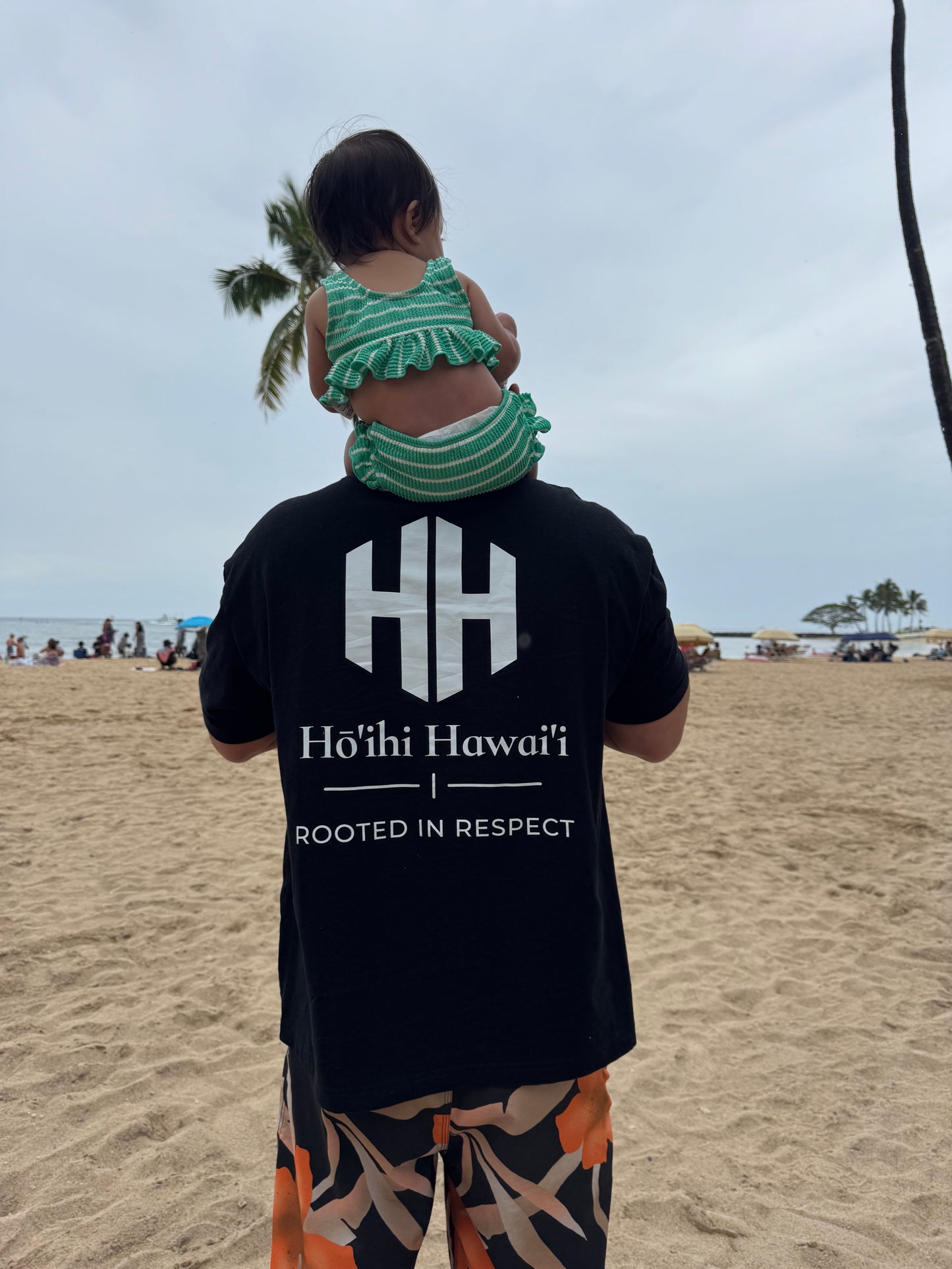 Rooted In Respect Tee Black Heavyweight Men's