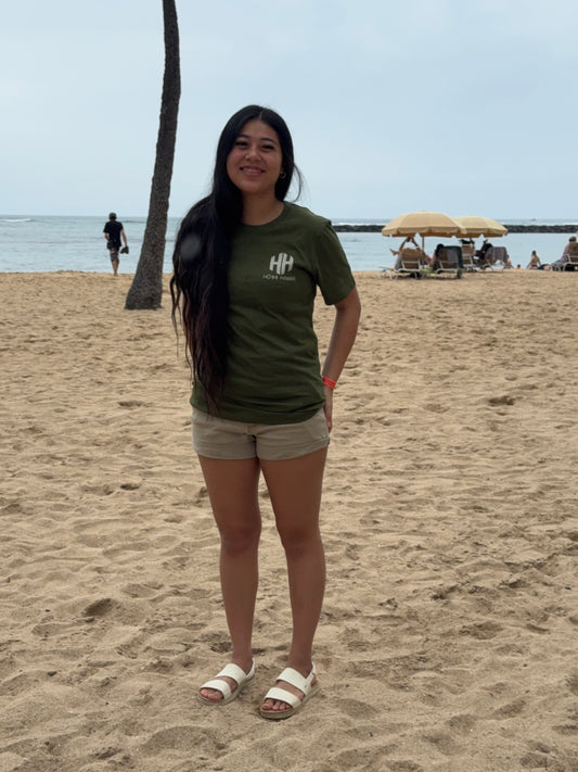 Womens Green Limited Edition Monogram Shirt