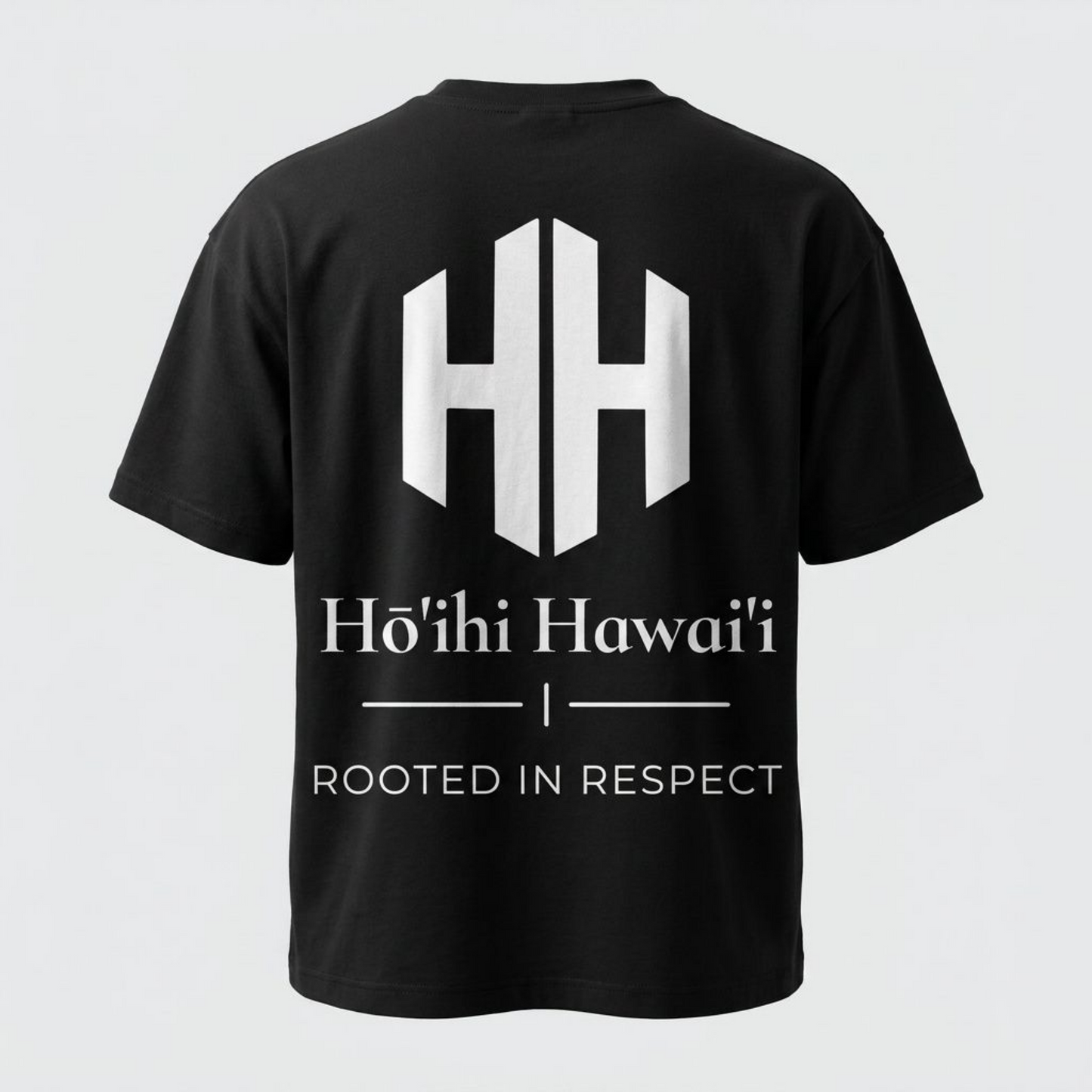 Rooted In Respect Tee Black Heavyweight Men's