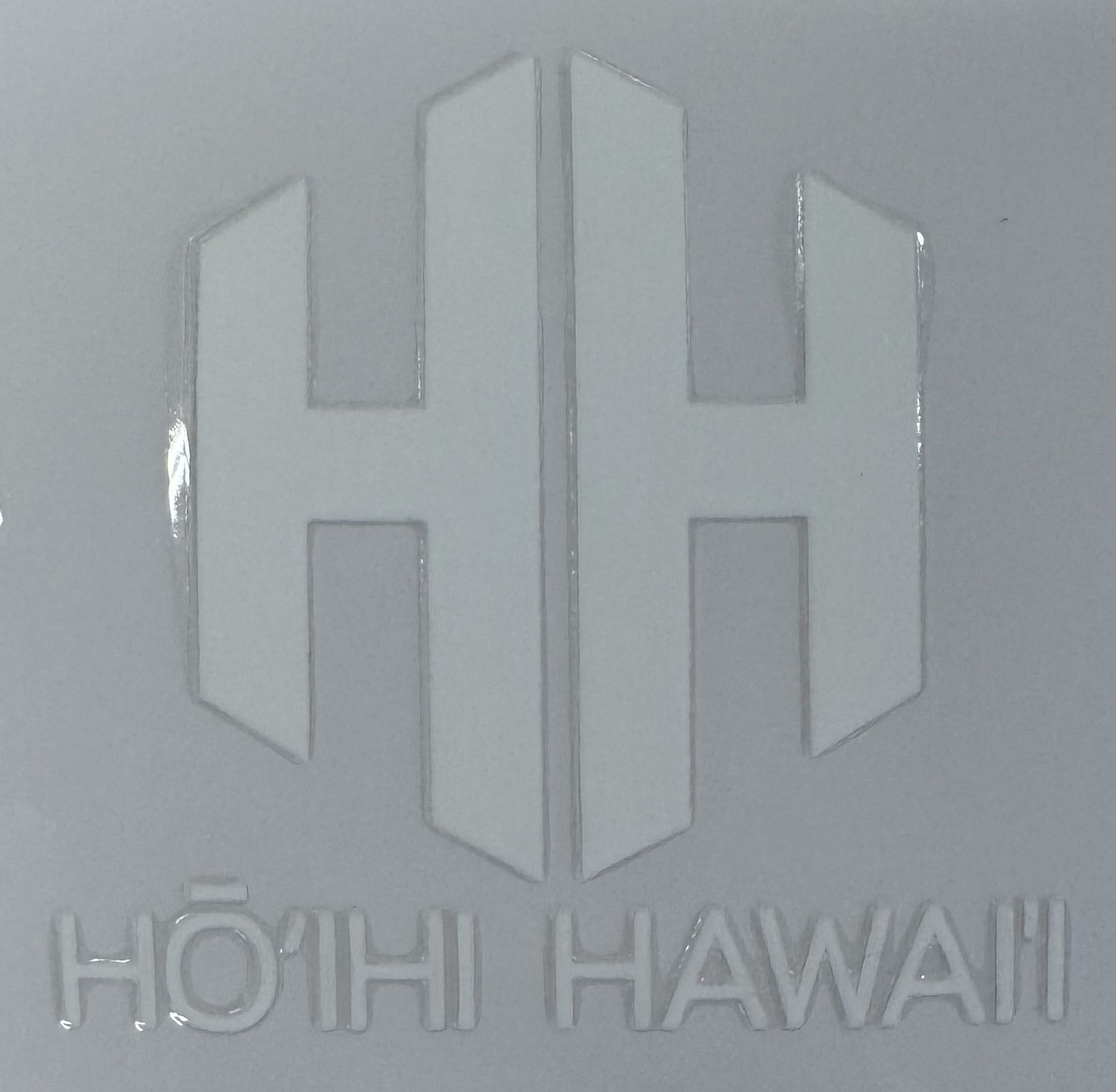 Ho'ihi Monogram sticker 3"
