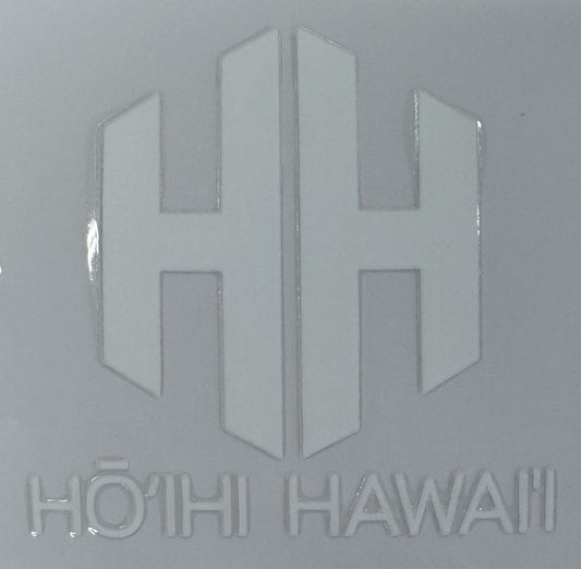 Ho'ihi Monogram sticker 3"