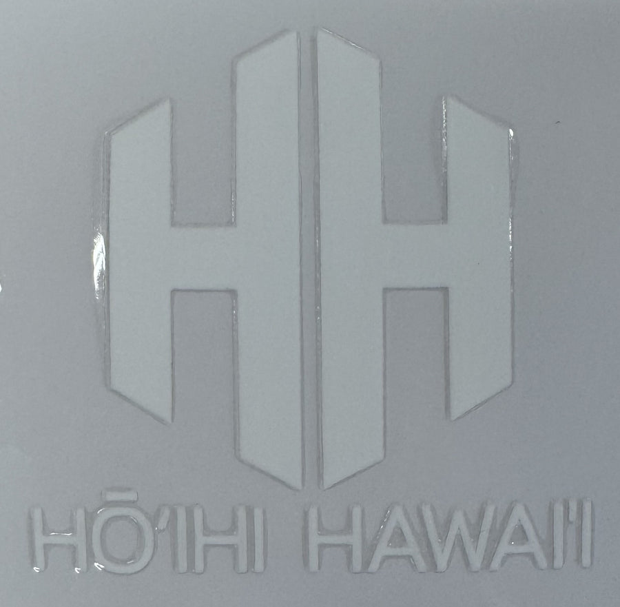 Ho'ihi Monogram sticker 3"